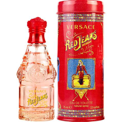 red jeans versace perfume feminino eau de toilette 75ml|perfume Versace red jeans woman.